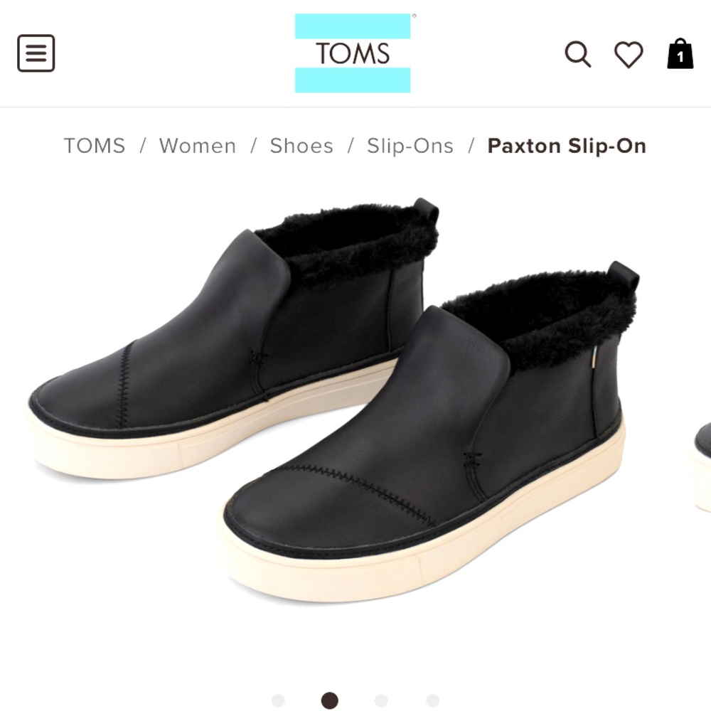 Toms Paxton slip ons